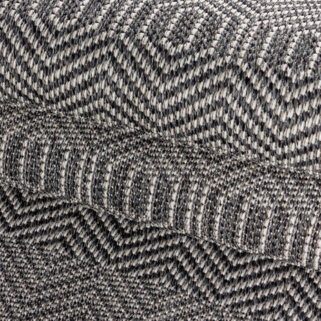 oor textuur Eeuwigdurend Sisal look vloerkleed Lisabon grijs 4903 - Vloerkleed en karpet