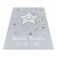 Kinderkamer vloerkleed Kiddy grijs 2901