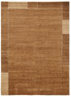 Handgeknoopt wollen vloerkleed Bremen 458 Cappuccino