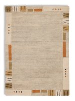 Wollen vloerkleed Koblenz 468 Beige