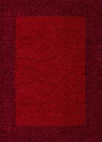 Rode hoogpolige vloerkleden Adriana Shaggy  1503/AY  