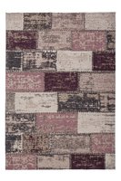 Vintage vloerkleed Sitra Multi Purple