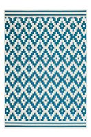 Designer vloerkleed Stellos Ecru Turquoise