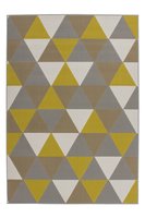 Designer vloerkleed Stellos Multi Geel