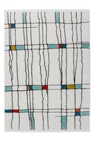 Hoogpolig vloerkleed Argis Multi