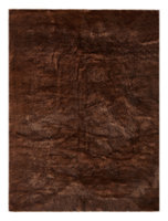 Hoogpolig vloerkleed Carona Bruin