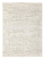 Hoogpolig vloerkleed Carona Wit