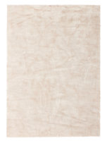 Hoogpolig vloerkleed Carona Wit