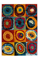 Modern vloerkleed Picasso Multicolor