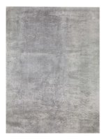 Handgemaakt hoogpolig vloerkleed Ballast 100 kleur Blauw