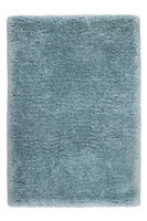 Hoogpolig handgemaakt vloerkleed Morres 444 kleur Blauw