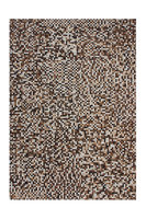 Leren vloerkleed Patch 850 kleur Beige