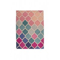 Wol vloerkleed Rosalia kleur multi