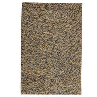 Wollen vloerkleed Kiezel kleur stance