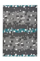 Vloerkleed Crown Multi Turquoise